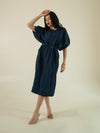 Midnight Midi Denim Dress