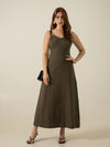 Olive Garden Cotton Maxi Dress